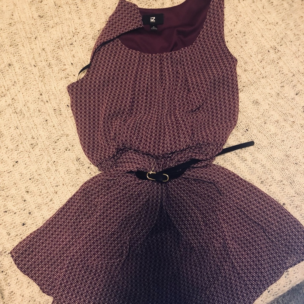 IZ purple dress